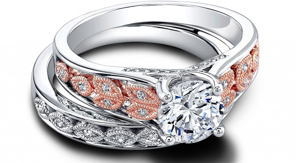 Engagement Ring Trend: Mixed Metal Wedding Rings